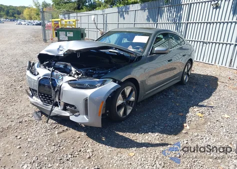 2023 BMW I4 Edrive35 from USA, damaged, VIN WBY43AW05PFP76040